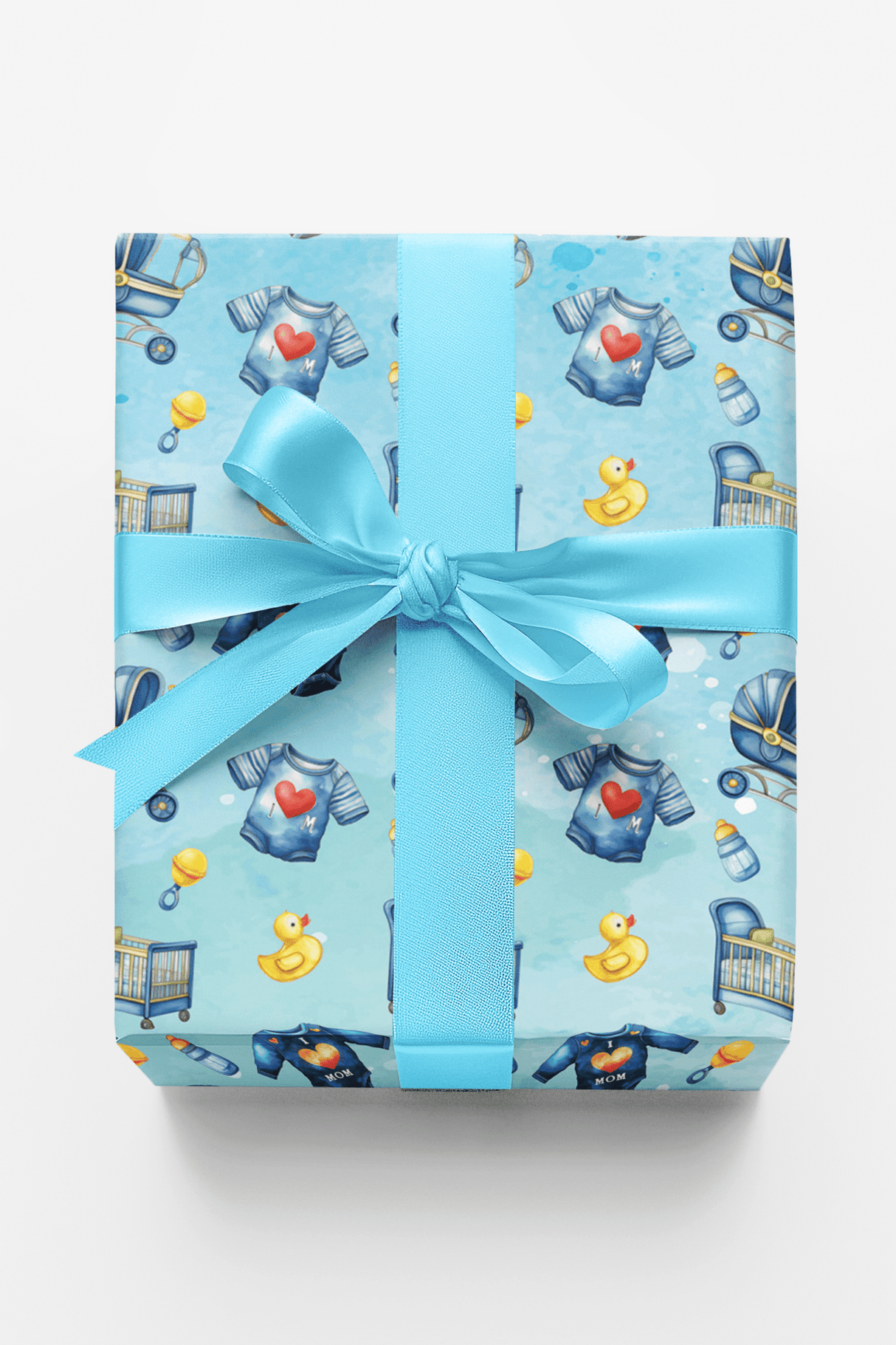 I Love Mom - Blue