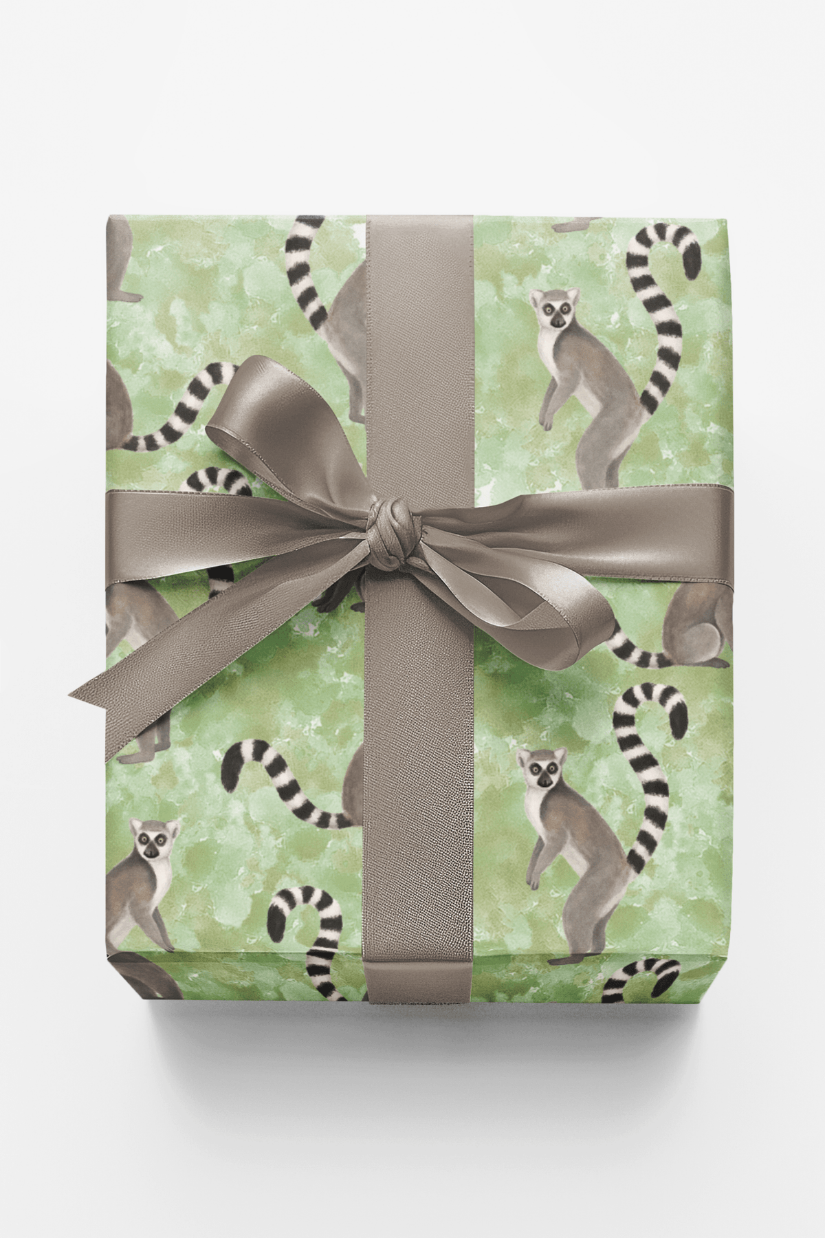 Lemur Lanes Wrapping Paper