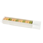 Clear - Macaroon Box Sleeve - (Sleeve) 12 x 2-1/4 x 2"