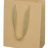 Natural Kraft / Kraft Handles - Twill Ribbon Handle Gift Bag - 8 x 4 x 10"