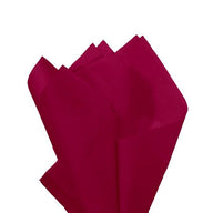 Burgundy - Tissue - Ream - 20" x 30" - Quire Folded