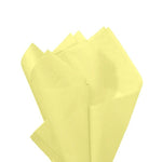 Light Yellow - Tissue - Ream - 20" x 30" - Quire Folded