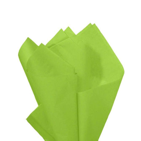 Bright Lime - Tissue - Ream - 20" x 30" - Quire Folded