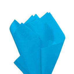 Turquoise - Tissue - Ream - 20" x 30" - Quire Folded