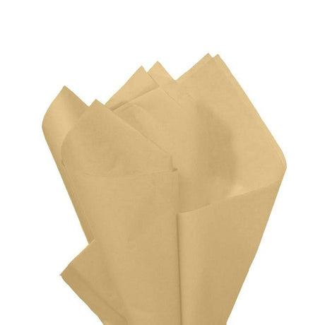 Desert Tan - Tissue - Ream - 20" x 30" - Quire Folded