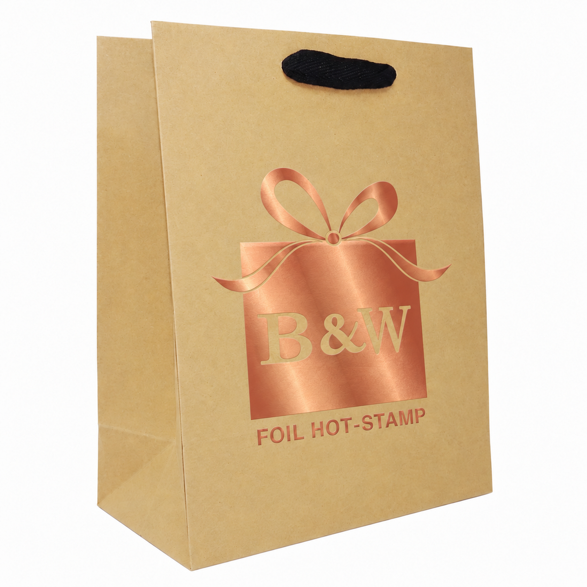 10 x 5 x 13" / 1 Color Foil Hot-Stamp / Case/100