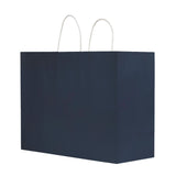 Nautical Navy Blue - Smooth Top Egde Shopping Bag - 16 x 6 x 13"