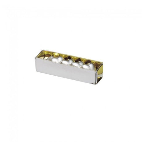 Silver/Gold - Reversible Sleeve Box - (4 Pc.) 4-3/4 x 1-1/8 x 1-1/4"