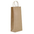 Natural Kraft - Wine Bag - Paper - 5-1/4 x 3-1/2 x 13" (Single Bottle)