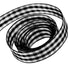 Black - Party Plaid Ribbon - 1/4" x 100 Yards