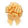 Gold - Flora-Satin Perfect Bow - 5-1/2" Width Bow with 20 Loops (1-7/16" Ribbon Width)