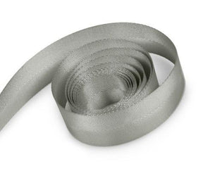 Shell Gray - Poly Twill Ribbon - 7/8" x 100 Yards