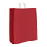Bright Red Varnish Stripe - Matte Shopping Bags - 16 x 6 x 19-1/4"
