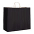 Black Varnish Stripe - Matte Shopping Bags - 16 x 6 x 12-3/8"