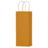 Matte Kraft Metallic Copper - Wine Bag - Paper - 5-1/4 x 3-1/2 x 13" (Single Bottle)