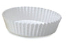 White - Ruffled Baking Cup - 3 Dia. x 0.9"