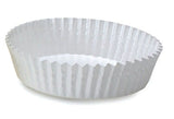 White - Ruffled Baking Cup - 3.9 Dia. x 1.2"