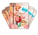 Paris Butterfly Rose Poly Mailers Size 10x13 Shipping Bags