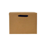 Natural Kraft - Euro Box Bag - 9 x 4 x 7"