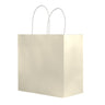 Pearl Cream - Smooth Top Egde Shopping Bag - 10 x 5 x 10"
