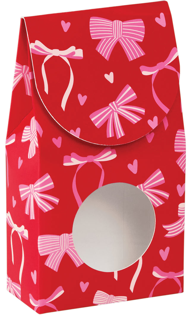 Pink Bows - Window Candy Box - 3-1/2 x 1-3/4 x 6-1/2"