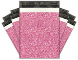 Pink Confetti Glitter Poly Mailers Size 10x13 Shipping Bags