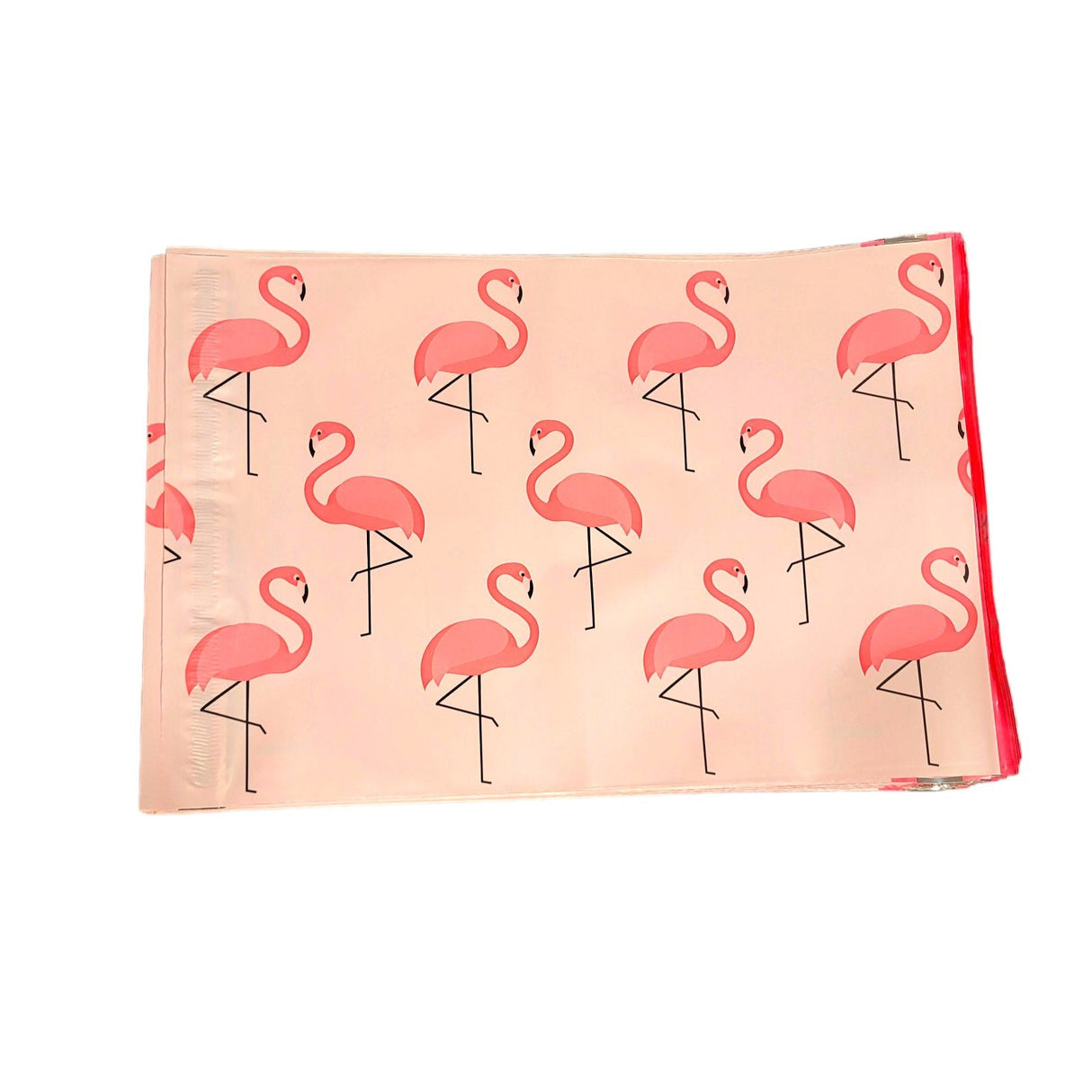 Pink Flamingo Poly Mailers Size 10x13 Colorful Shipping Bags