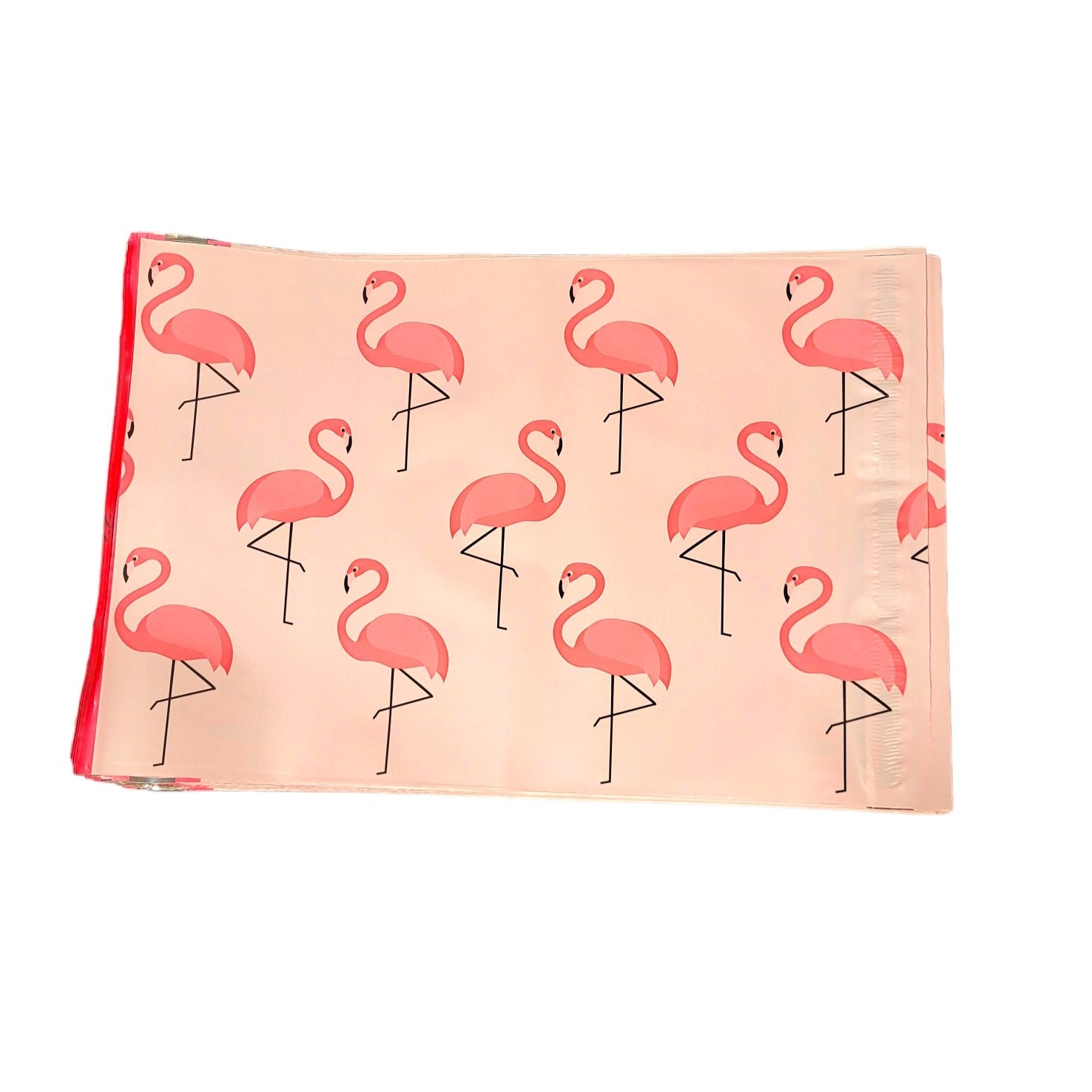 Pink Flamingo Poly Mailers Size 10x13 Colorful Shipping Bags