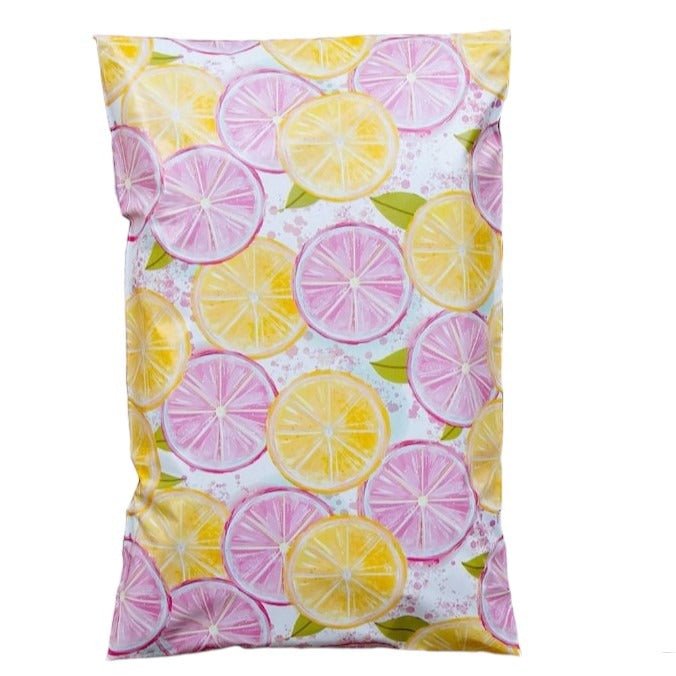 Pink Lemonade Poly Mailers Size 6x9 Shipping Bags