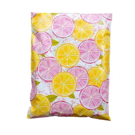 Pink Lemonade Poly Mailers Size 6x9 Shipping Bags