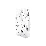Paw Print - Candy Bag - 4 x 2-1/2 x 9-1/2"