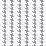 Silver Houndstooth - Poly Roll - 30" x 100'