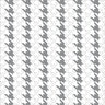 Silver Houndstooth - Poly Roll - 30" x 100'