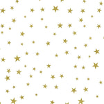 Gold Stars - Poly Roll - 30" x 100'
