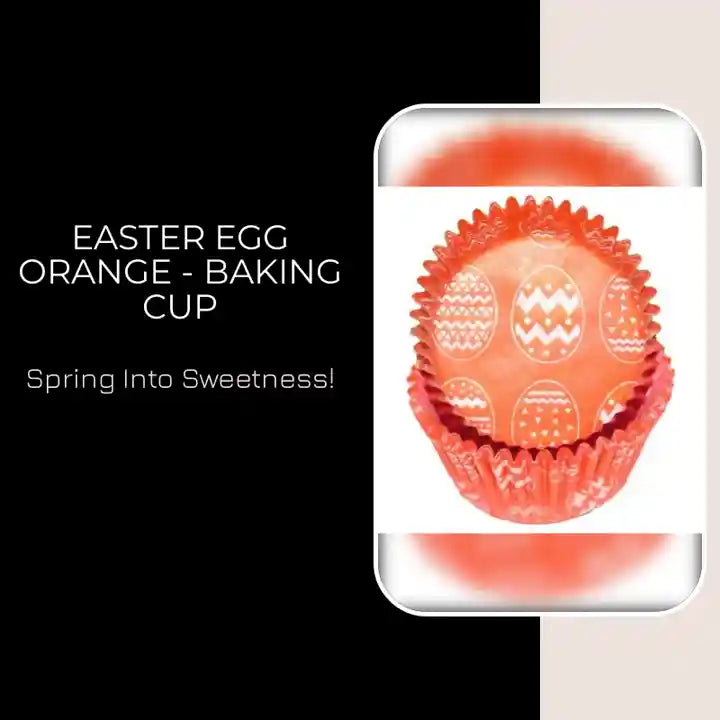 Easter Egg Orange - Baking Cup by@Outfy