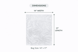Produce Bags on Roll – 100 Count | Clear | 14" x 17" | Reusable Style | Made in USA | beyondGREEN
