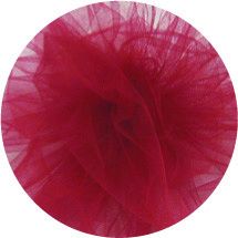Red - Tulle - 6" x 25 Yards