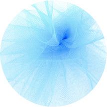 French Blue - Tulle - 6" x 25 Yards