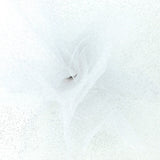 Sparkle White - Sparkle Tulle - 6" x 25 Yards