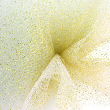 Sparkle Gold - Sparkle Tulle - 6" x 25 Yards
