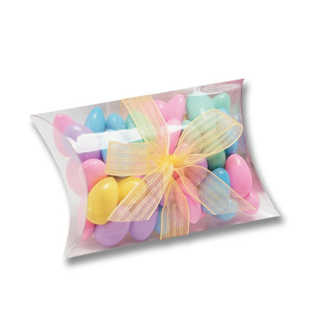 Clear - Clear Pillow Box - (Medium) 3-1/2 x 1-1/4 x 5"