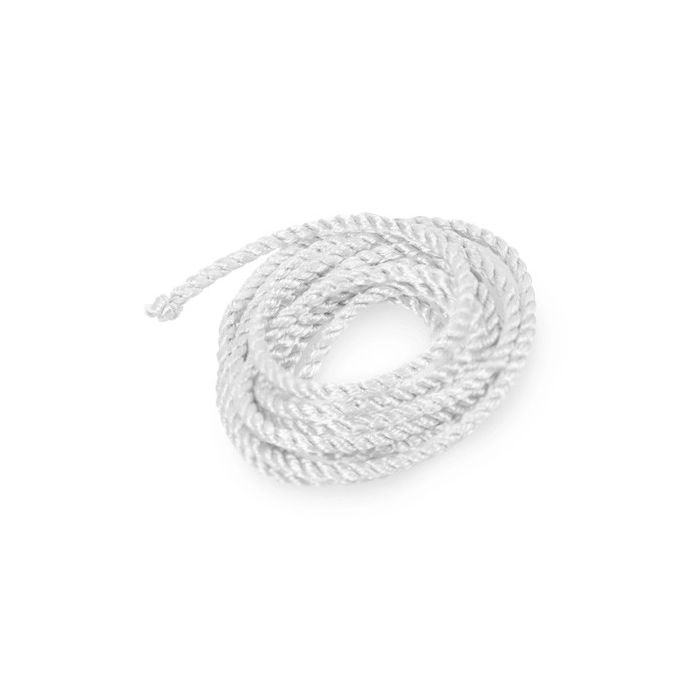 White - Rayon Twist Cord - 100 Yards