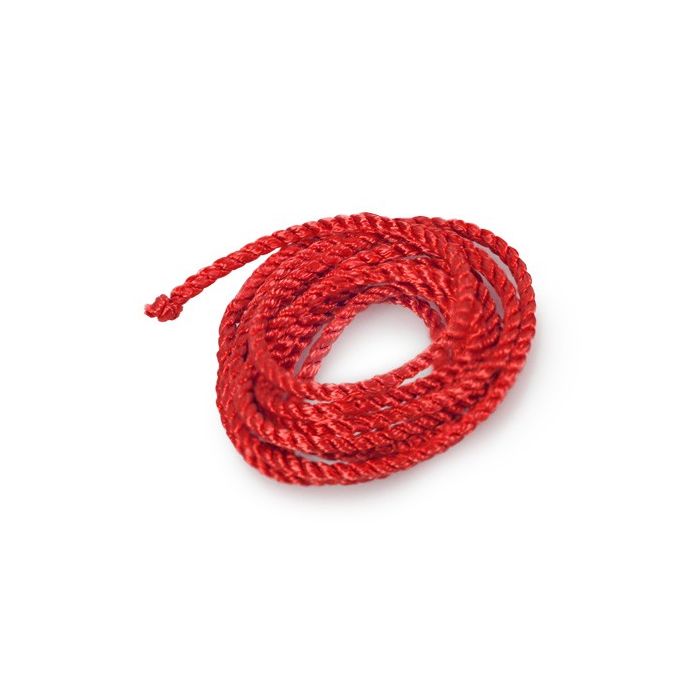 Red - Rayon Twist Cord - 100 Yards
