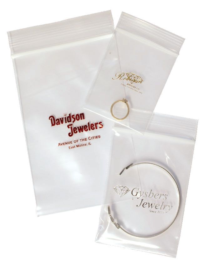 Clear - Recloseable Zipper Pouch - 4 x 6"