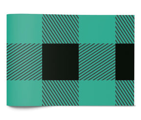 Green Lumberjack Plaid - Tissue - Ream - 20 x 30"