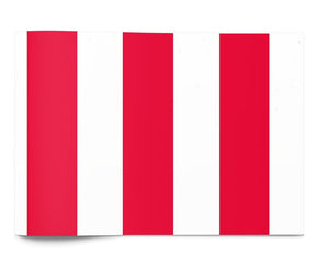 Red Rows - Tissue - Ream - 20 x 30"