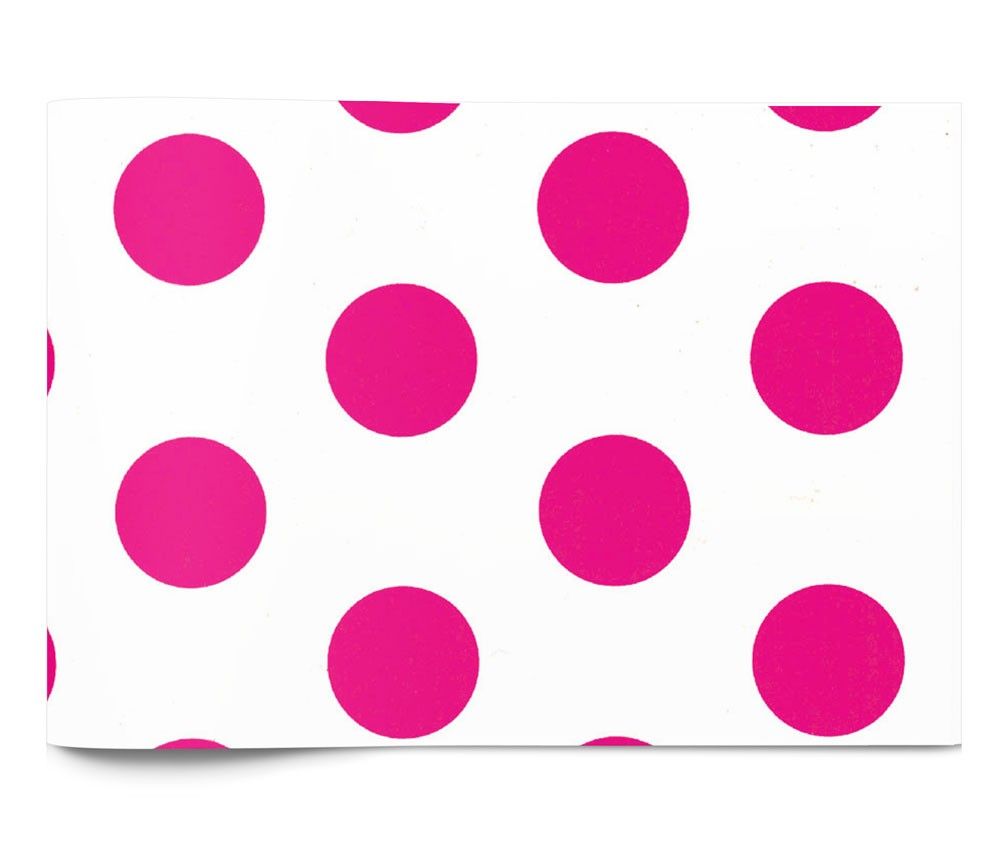 Raspberry Dots - Tissue Paper - Box & Wrap