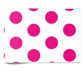 Raspberry Dots - Tissue - Ream - 20 x 30"