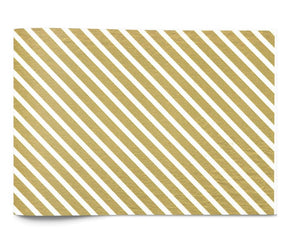 Gold Dizzy Diagonal - Tissue - Ream - 20 x 30"