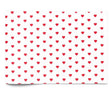 Red Little Hearts - Tissue - Ream - 20 x 30"